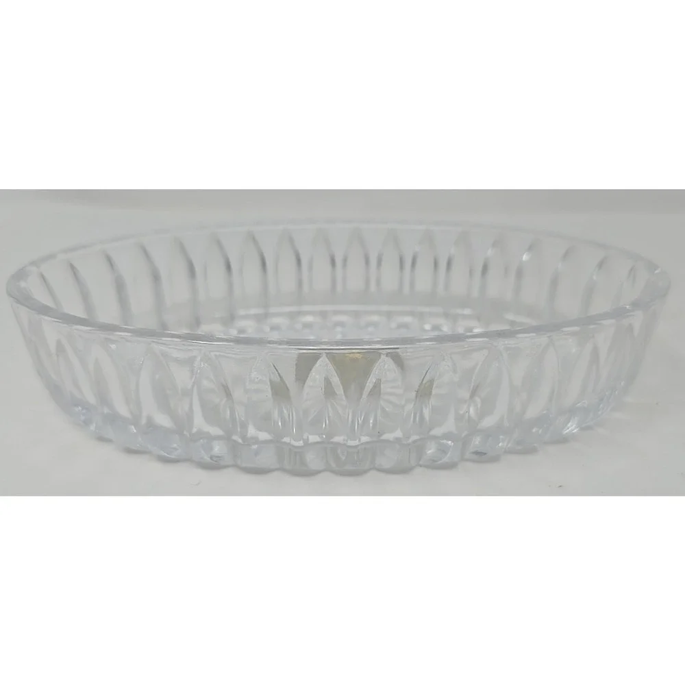 Studio Nova Japan iris Delight Oval candy‎ Dish 7” Frosted Iris U25